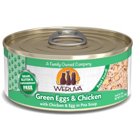 Green Eggs & Chicken with Chicken & Egg in Pea Soup Cat Food