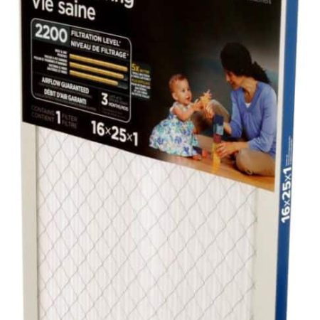 3M™ Filtrete™ Healthy Living Elite Allergen Filter, MPR 2200, 16 x 25 x 1-in