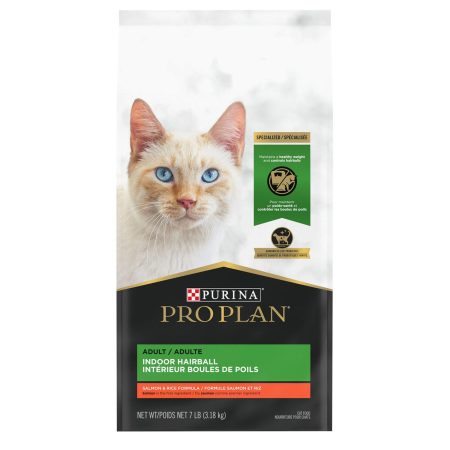 Specialized Indoor Hairball Salmon & Rice Formula Adult Cat Food