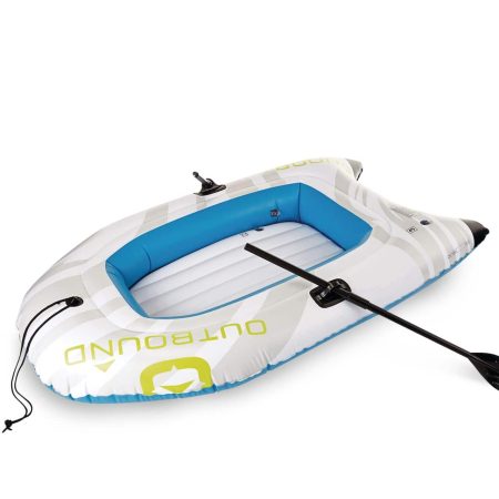 Outbound 2-Person Inflatable River Boat Set