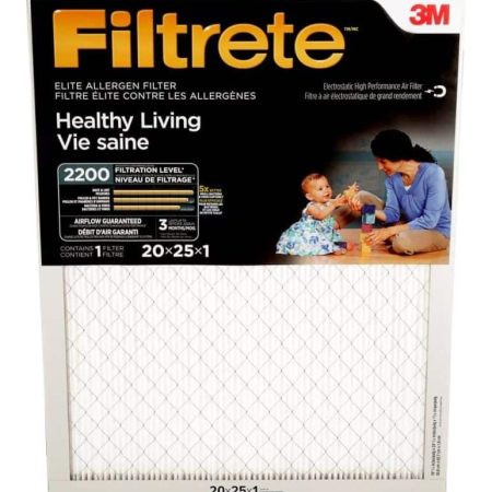 3M™ Filtrete™ Healthy Living Elite Allergen Filter, MPR 2200, 20 x 25 x 1-in