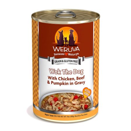 Wok The Dog with Chicken, Beef & Pumpkin Dog Food