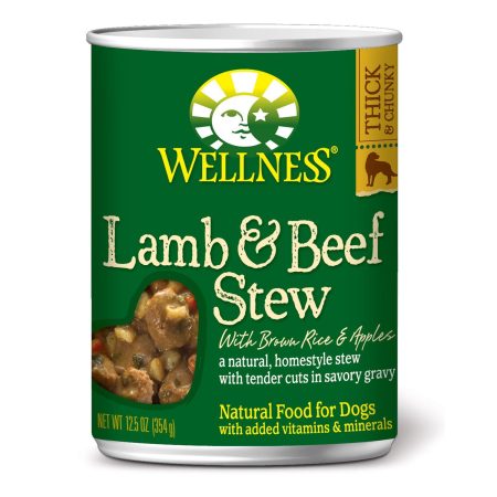 Homestyle Stew - Lamb & Beef Stew with Brown Rice & Apples Dog Food