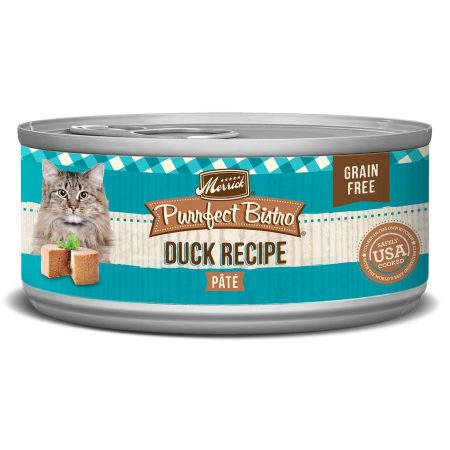 Purrfect Bistro Duck Recipe Pate Cat Food