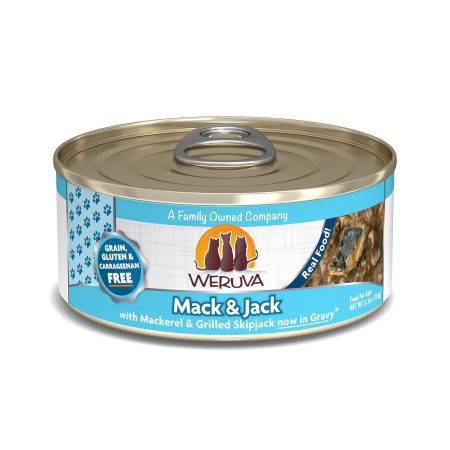 Mack & Jack with Mackerel & Grilled Skipjack Cat Food