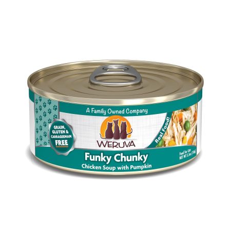 Funky Chunky Chicken Soup with Pumpkin Cat Food