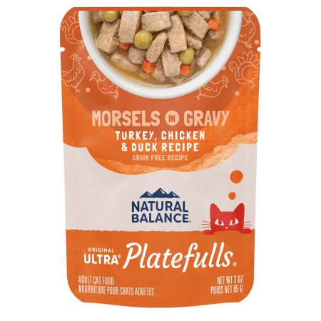 Platefulls Turkey, Chicken & Duck Recipe Adult Cat Food