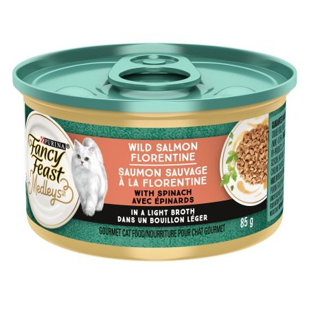 Medleys Wild Salmon Florentine Adult Cat Food