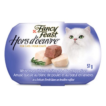 Hors d'Oeuvre Chicken & Shredded Beef Appetizer Cat Food Topper