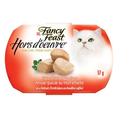 Hors d'Oeuvre Flaked Tuna Appetizer Cat Food Topper