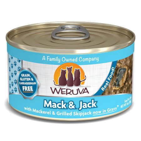 Mack & Jack with Mackerel & Grilled Skipjack Cat Food