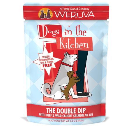 Dogs in the Kitchen The Double Dip with Beef & Wild-Caught Salmon Dog Food