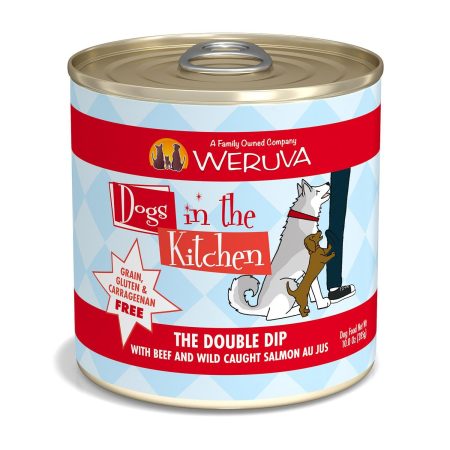 Dogs in the Kitchen The Double Dip Beef & Wild-Caught Salmon Dog Food