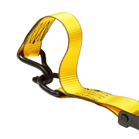 DEWALT 3,300-lb Ratchet Tie Down Strap, Weatherproof, 1.5-in x 16-ft, 2-pk