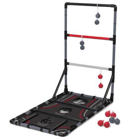 Rec-Tek Portable All-Weather 3-in-1 Tailgate Combo Game with Play Accessories, All Ages