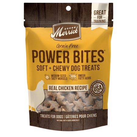 Power Bites Real Chicken Recipe Dog Treats