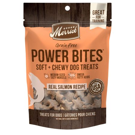 Power Bites Real Salmon Recipe Dog Treats