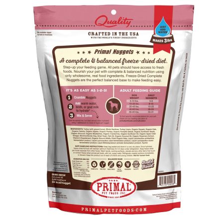 Freeze-Dried Nuggets Turkey & Sardine Formula Dog Food