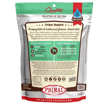 Freeze-Dried Nuggets Chicken Formula Dog Food