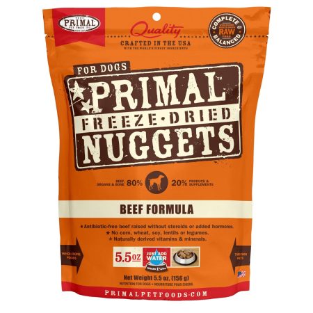 Freeze-Dried Nuggets Beef Formula Dog Food