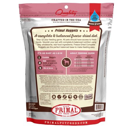 Freeze-Dried Nuggets Turkey & Sardine Formula Dog Food