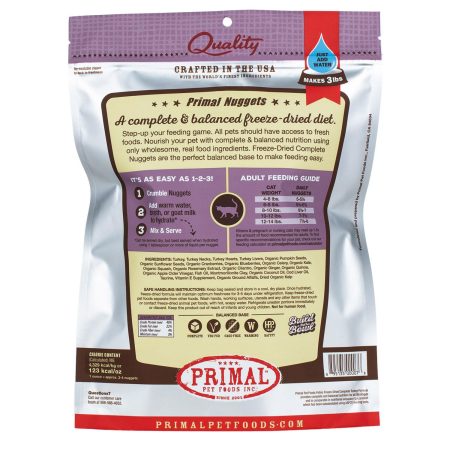 Freeze-Dried Nuggets Turkey Formula Cat Food