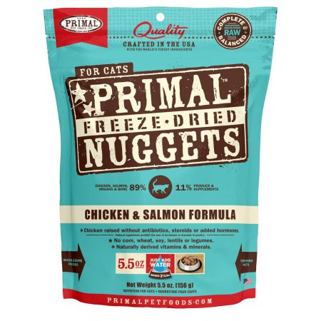 Freeze-Dried Nuggets Chicken & Salmon Formula Cat Food