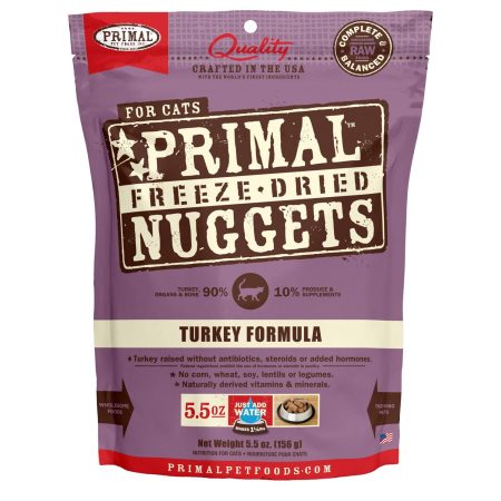 Freeze-Dried Nuggets Turkey Formula Cat Food