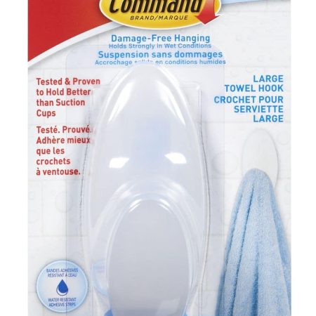 3M Command Large Bathroom Hook