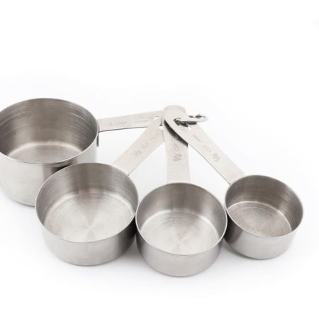 Stainless Steel Measuring Cup Set, 4-pc