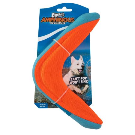 Amphibious Boomerang in Assorted Colours Dog Toy