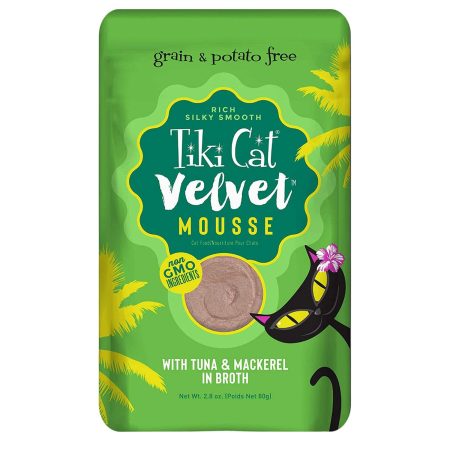 Velvet Mousse Tuna & Mackerel Cat Food