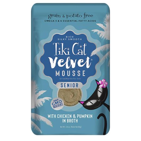 Velvet Mousse Senior Chicken with Pumpkin Cat Food