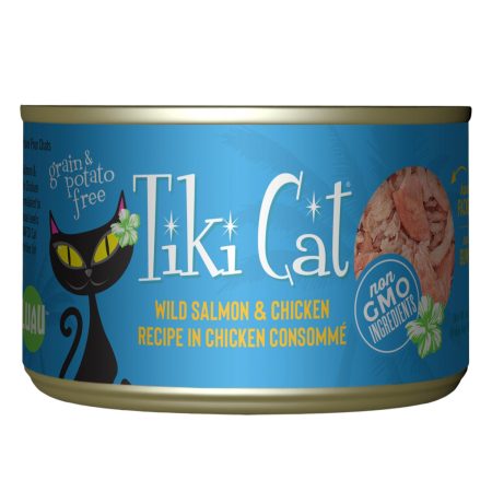 Napili Luau Wild Salmon & Chicken Cat Food