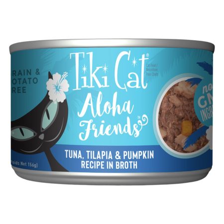 Aloha Friends Tuna with Tilapia & Pumpkin Cat Food