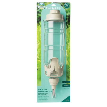 Enriched Life Green Small Animal Dripless Water Bottle