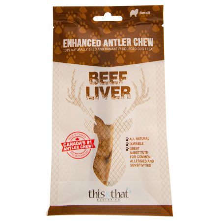 Enhanced Antler Chew - Beef Liver