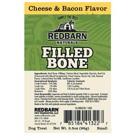 Natural Filled Bone Cheese & Bacon