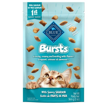 Bursts Savory Seafood Cat Treats