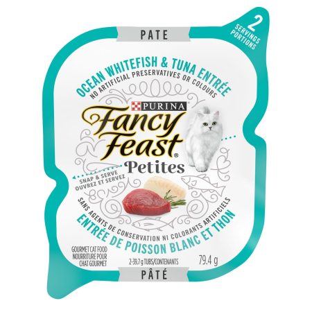 Petites Ocean Whitefish & Tuna Entree Pate Cat Food