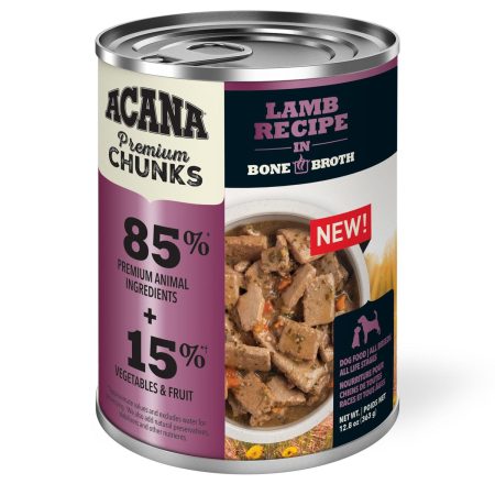 Premium Chunks Lamb Recipe Dog Food