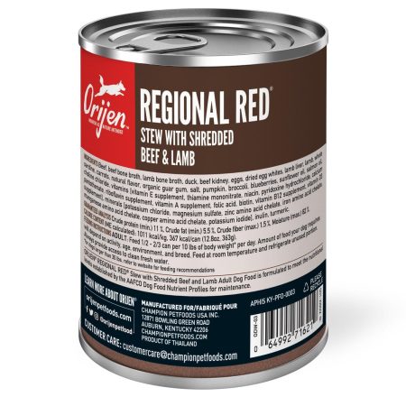 Regional Red Shredded Beef & Lamb Dog Food