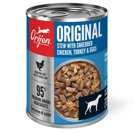 Original Shredded Chicken, Turkey & Eggs Dog Food