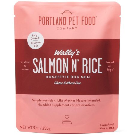 Wally's Salmon & Rice Homestyle Dog Food