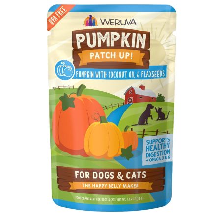 Pumpkin Patch Up! Pumpkin with Coconut Oil & Flaxseeds for Dogs & Cats