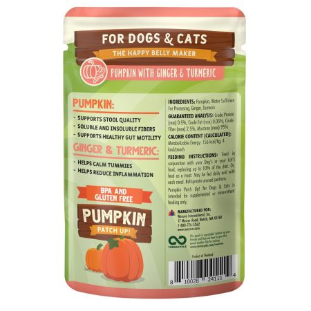 Pumpkin Patch Up! Pumpkin with Ginger & Turmeric for Dogs & Cats