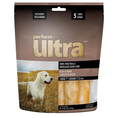 Hide-Free Rollz Beef Flavour Large Dog Treats