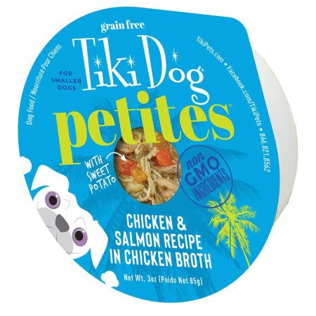 Aloha Petites Chicken & Salmon Recipe in Chicken Broth