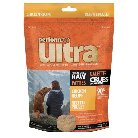 Freeze-Dried Raw Patties Chicken Recipe Dog Food