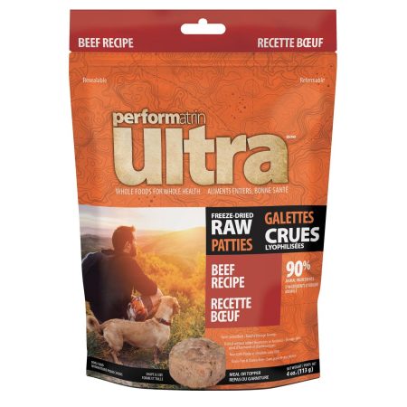 Freeze-Dried Raw Patties Beef Recipe Dog Food